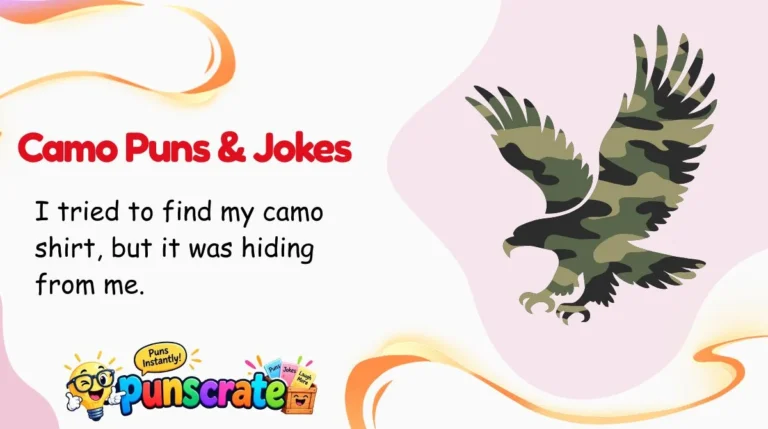 Camo Puns & Jokes