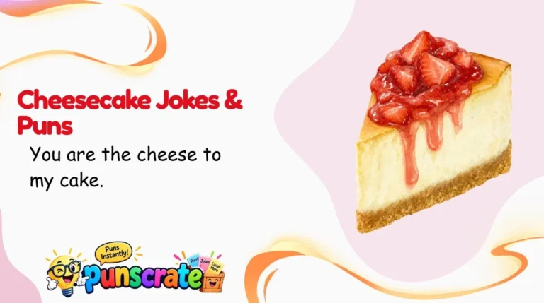 Cheesecake Jokes & Puns