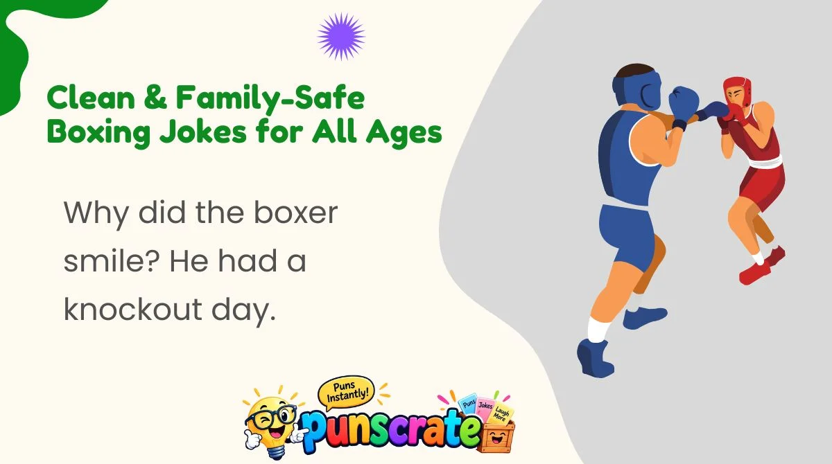 Clean & Family-Safe Boxing Jokes for All Ages