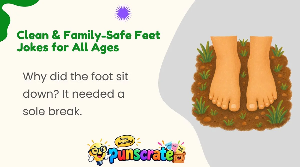 clean-and-family-safe-feet-jokes-for-all-ages Clean & Family-Safe Feet Jokes for All Ages