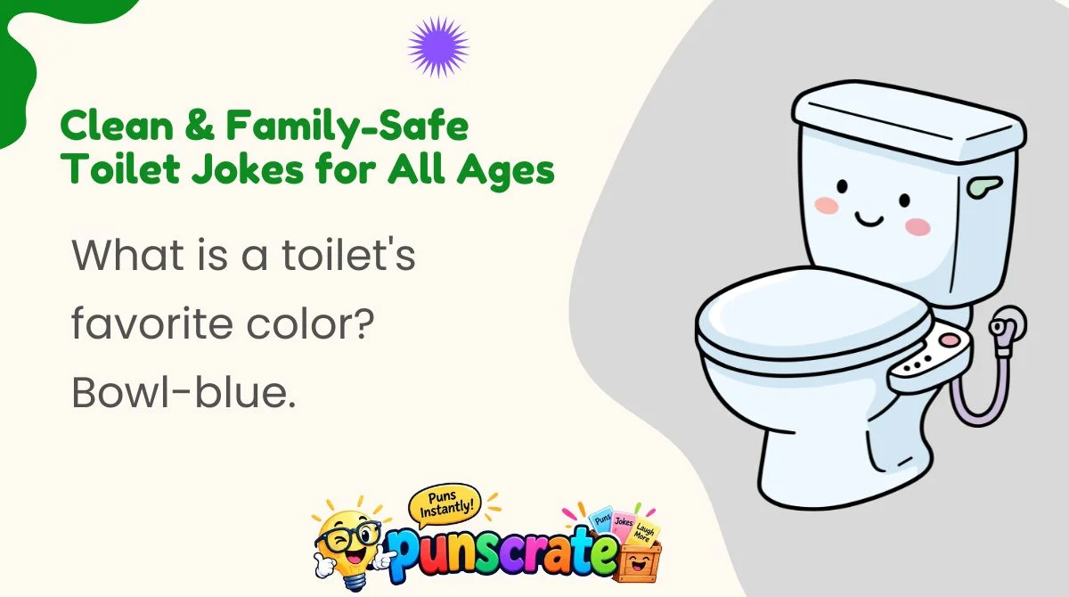 Clean & Family-Safe Toilet Jokes for All Ages 