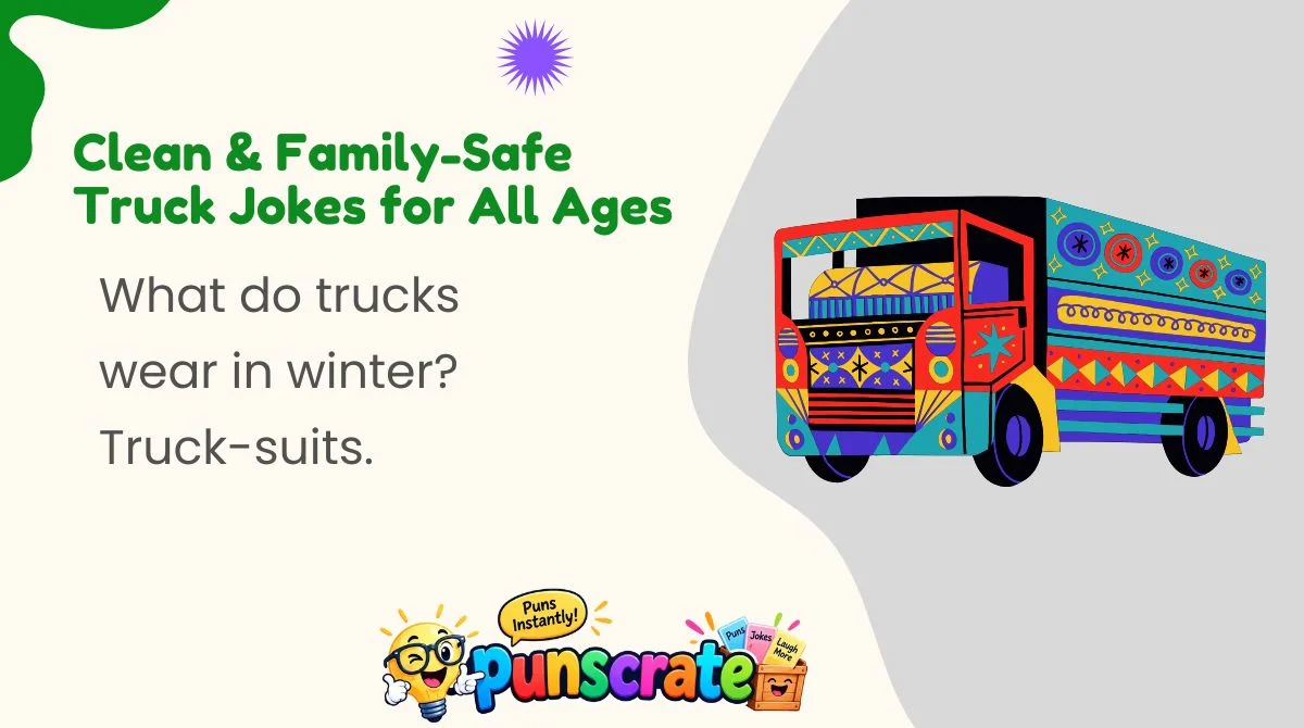 Clean & Family-Safe Truck Jokes for All Ages 
