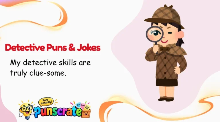 Detective Puns & Jokes