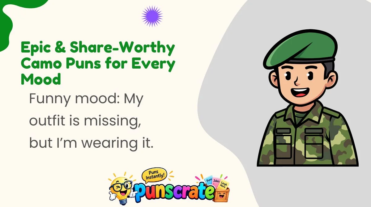 epic-and-share-worthy-camo-puns-for-every-mood Epic & Share-Worthy Camo Puns for Every Mood