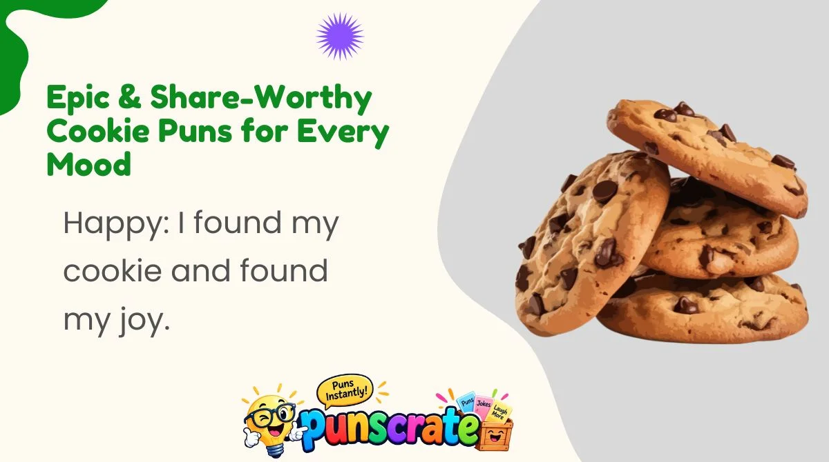 epic-and-share-worthy-cookie-puns-for-every-mood Epic & Share-Worthy Cookie Puns for Every Mood