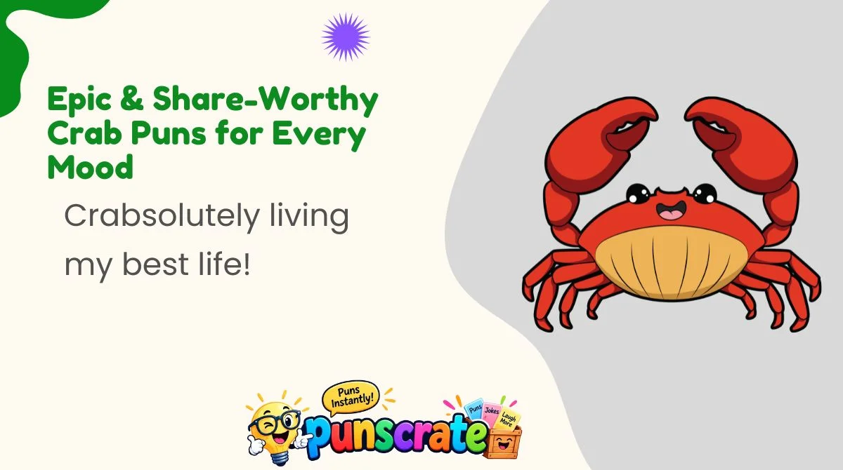 epic-and-share-worthy-crab-puns-for-every-mood Epic & Share-Worthy Crab Puns for Every Mood