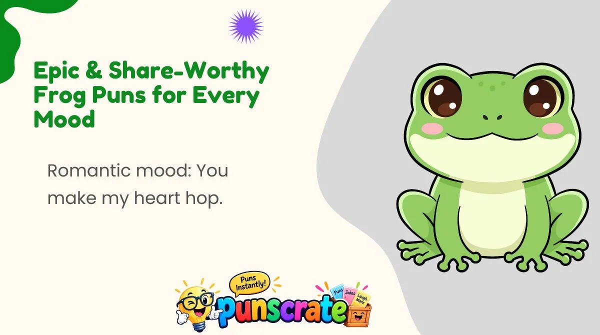 epic-and-share-worthy-frog-puns-for-every-mood Epic & Share-Worthy Frog Puns for Every Mood