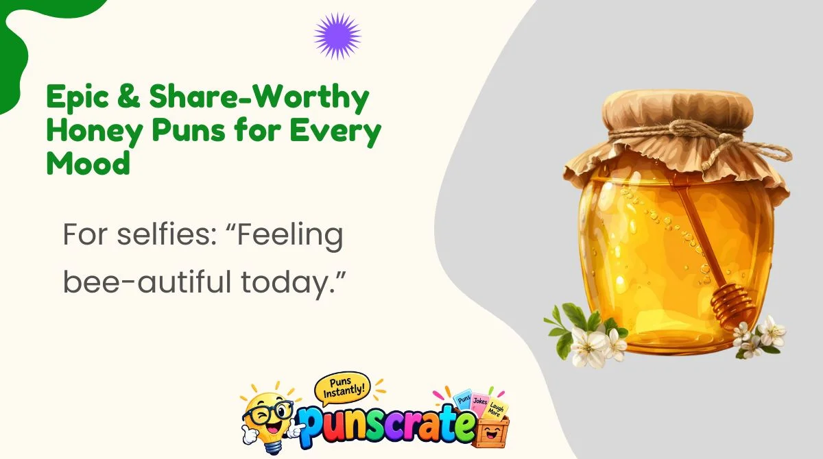 Epic & Share-Worthy Honey Puns for Every Mood