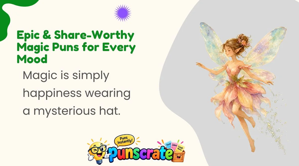 Epic & Share-Worthy Magic Puns for Every Mood