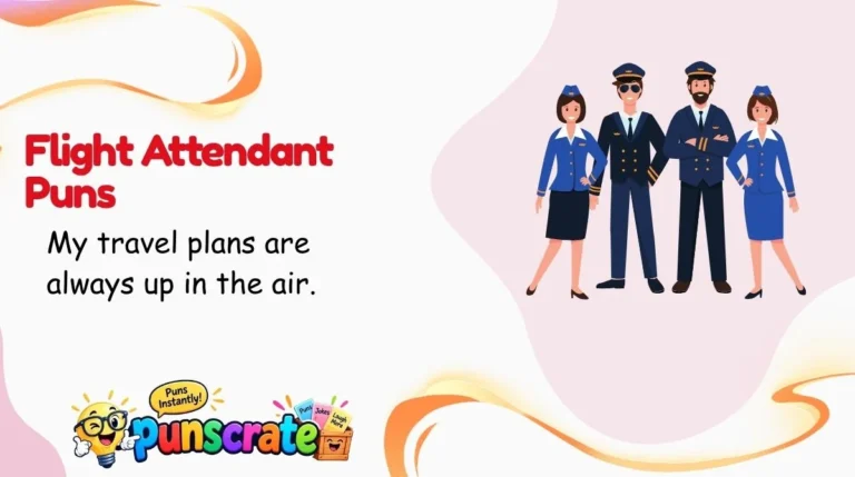 Flight Attendant Puns