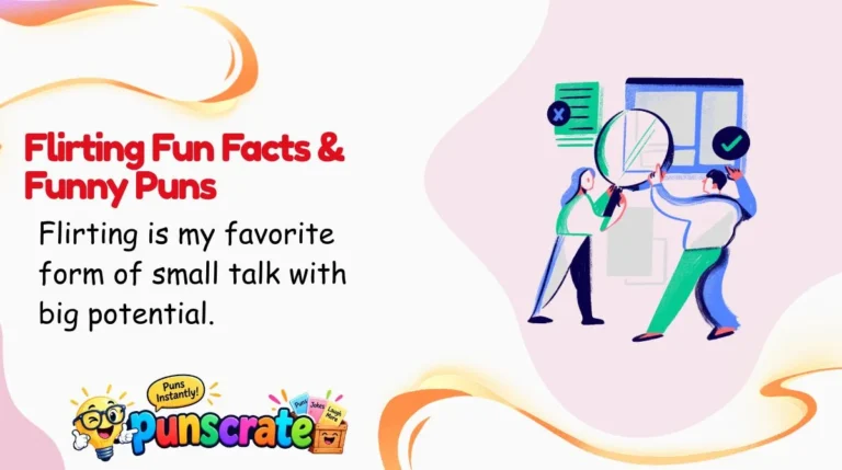 Flirting Fun Facts & Funny Puns