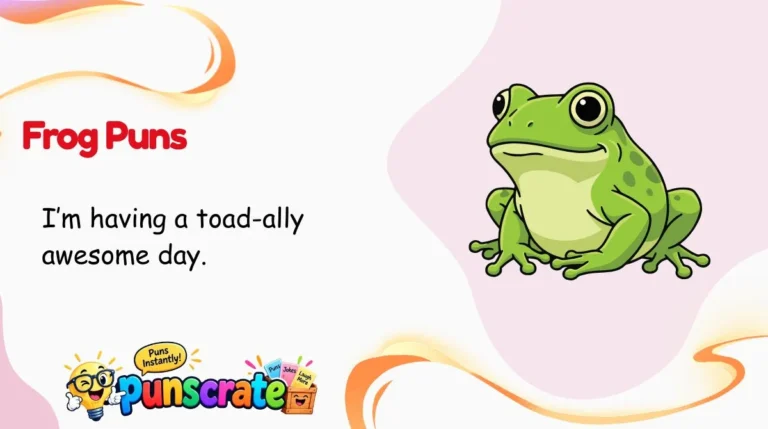 Frog Puns