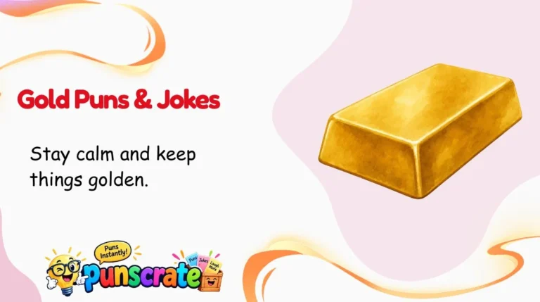 Gold Puns & Jokes