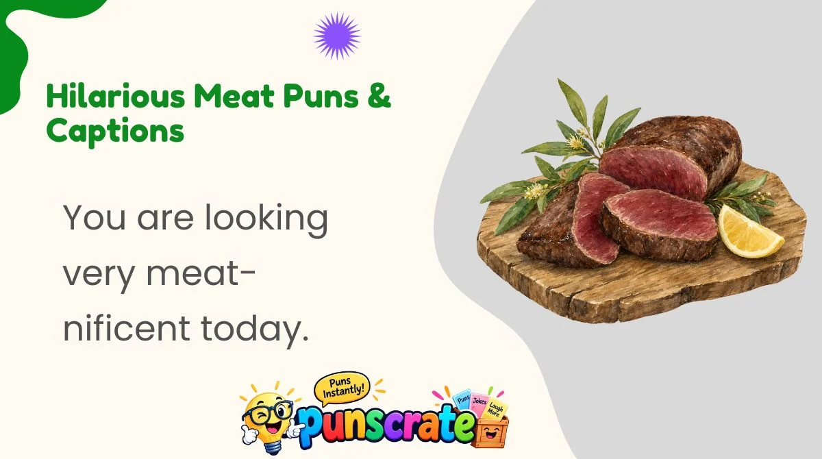 hilarious-meat-puns-and-captions Hilarious Meat Puns & Captions