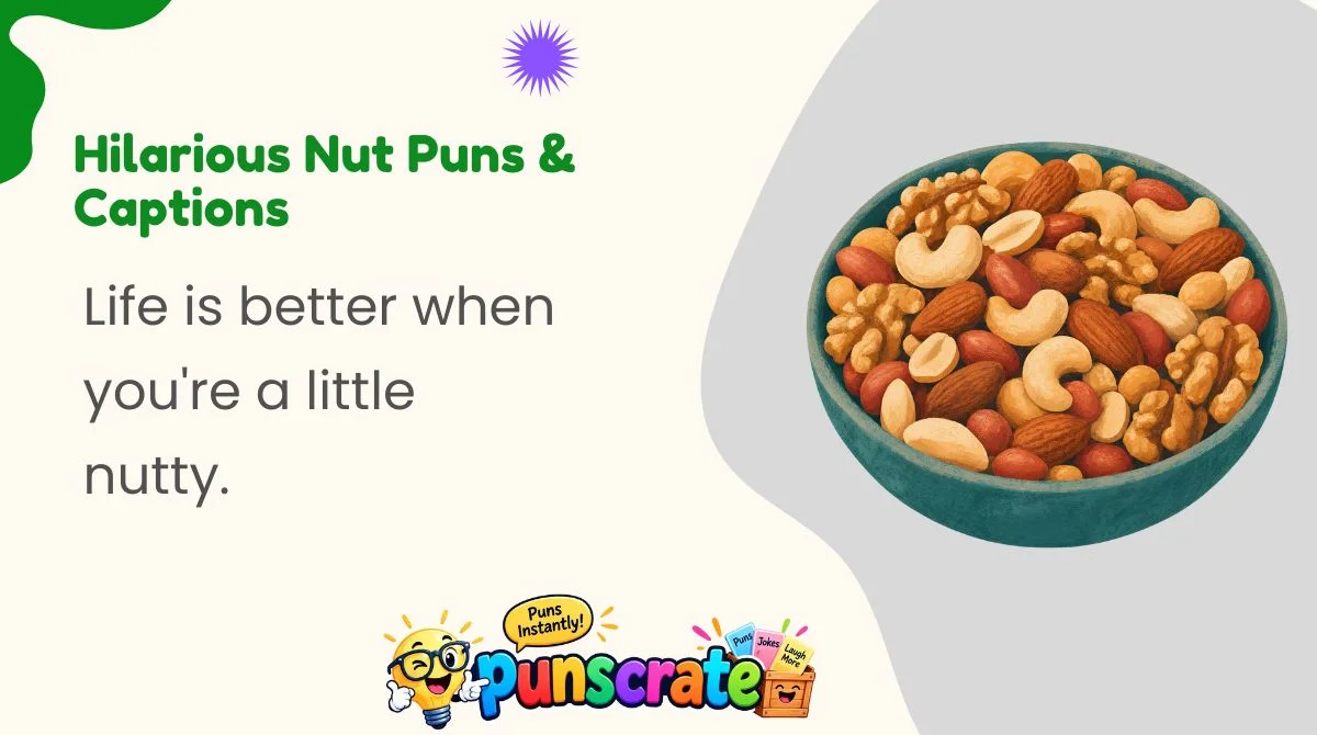 hilarious-nut-puns-and-captions Hilarious Nut Puns & Captions