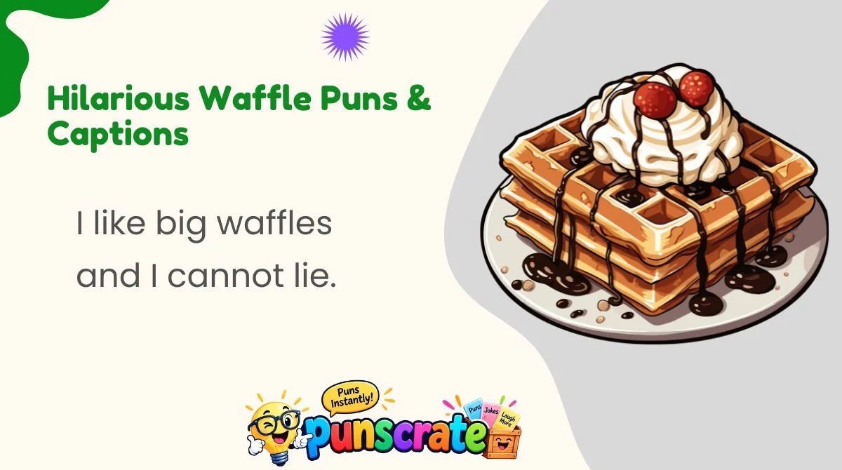 hilarious-waffle-puns-and-captions Hilarious Waffle Puns & Captions