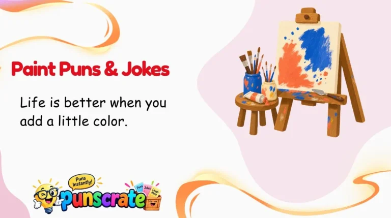 Paint Puns & Jokes