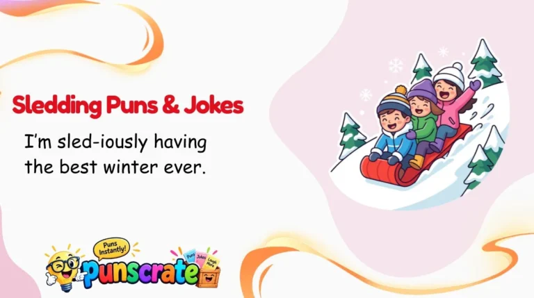 Sledding Puns & Jokes