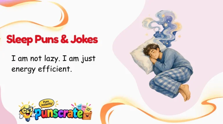 Sleep Puns & Jokes