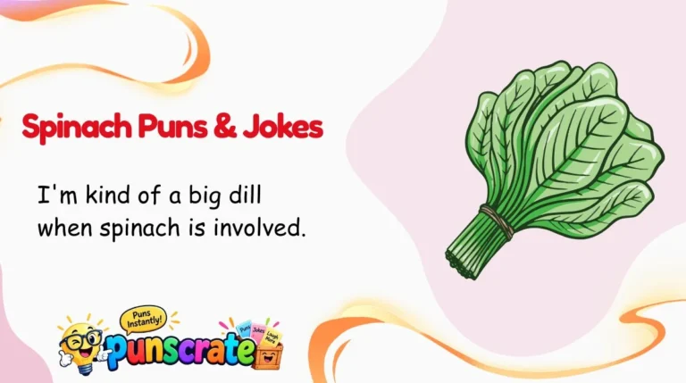 Spinach Puns & Jokes