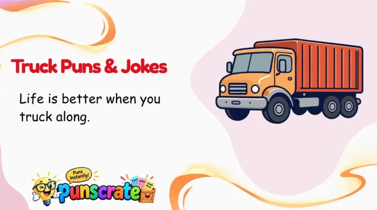 Truck Puns & Jokes