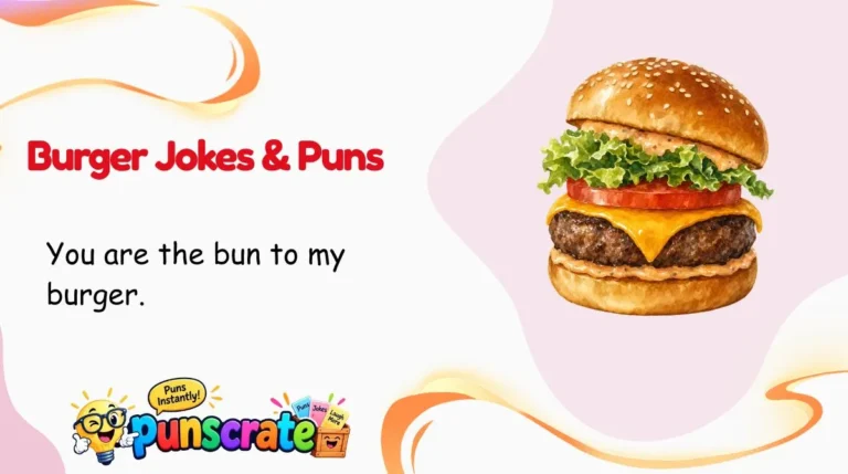 Burger Jokes & Puns