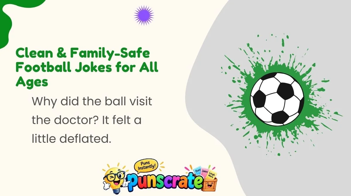 Clean & Family-Safe Football Jokes for All Ages
