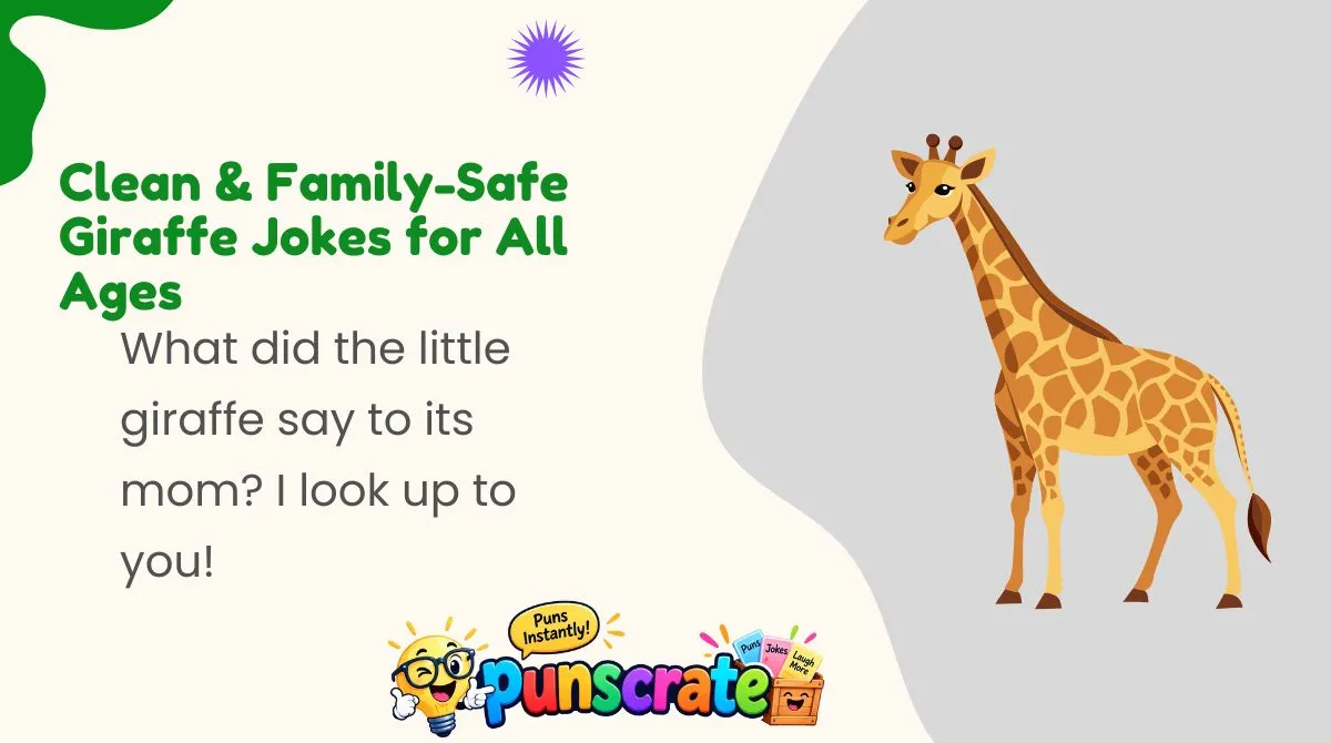 clean-and-family-safe-giraffe-jokes-for-all-ages Clean & Family-Safe Giraffe Jokes for All Ages