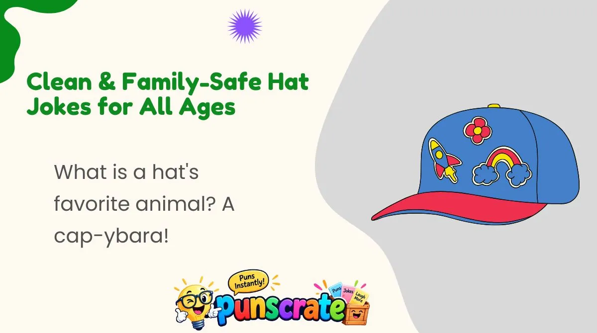 Clean & Family-Safe Hat Jokes for All Ages