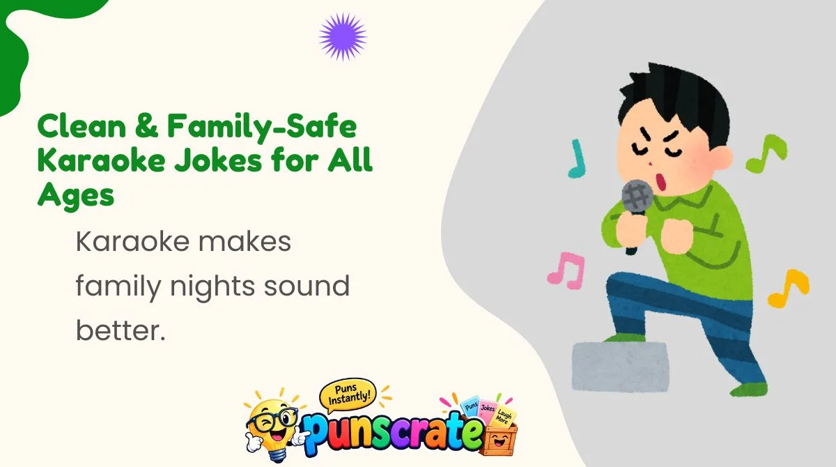 Clean & Family-Safe Karaoke Jokes for All Ages