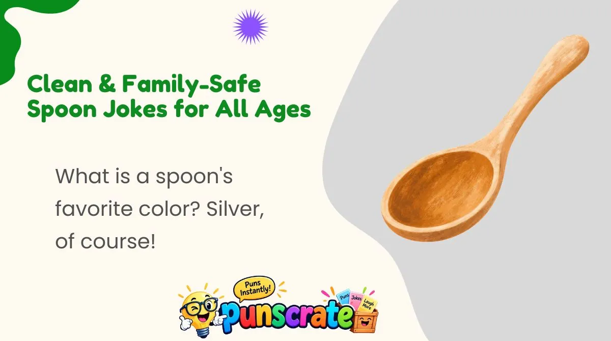 Clean & Family-Safe Spoon Jokes for All Ages