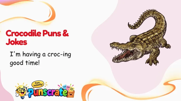 Crocodile Puns & Jokes