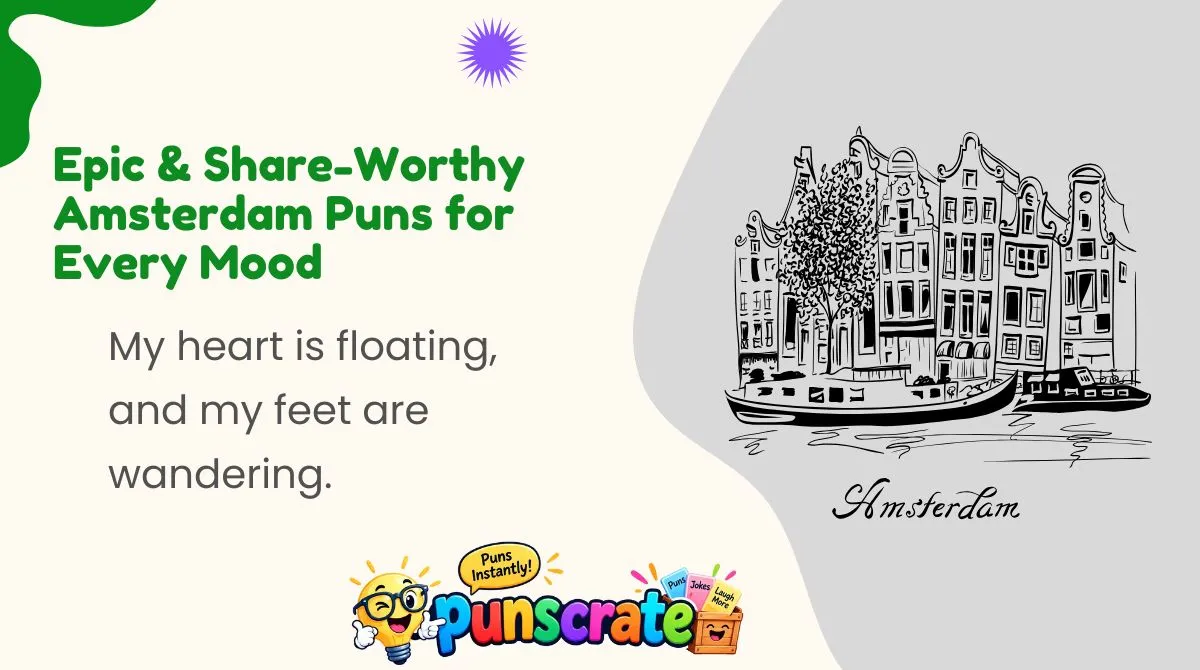 Epic & Share-Worthy Amsterdam Puns for Every Mood