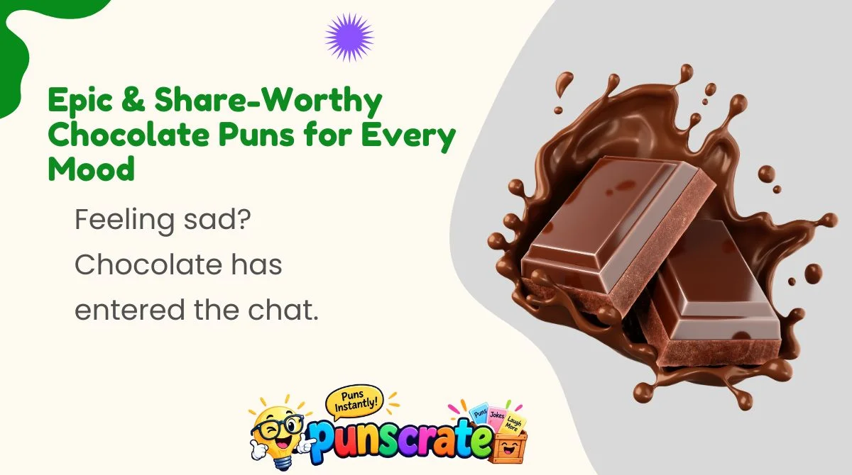 Epic & Share-Worthy Chocolate Puns for Every Mood 