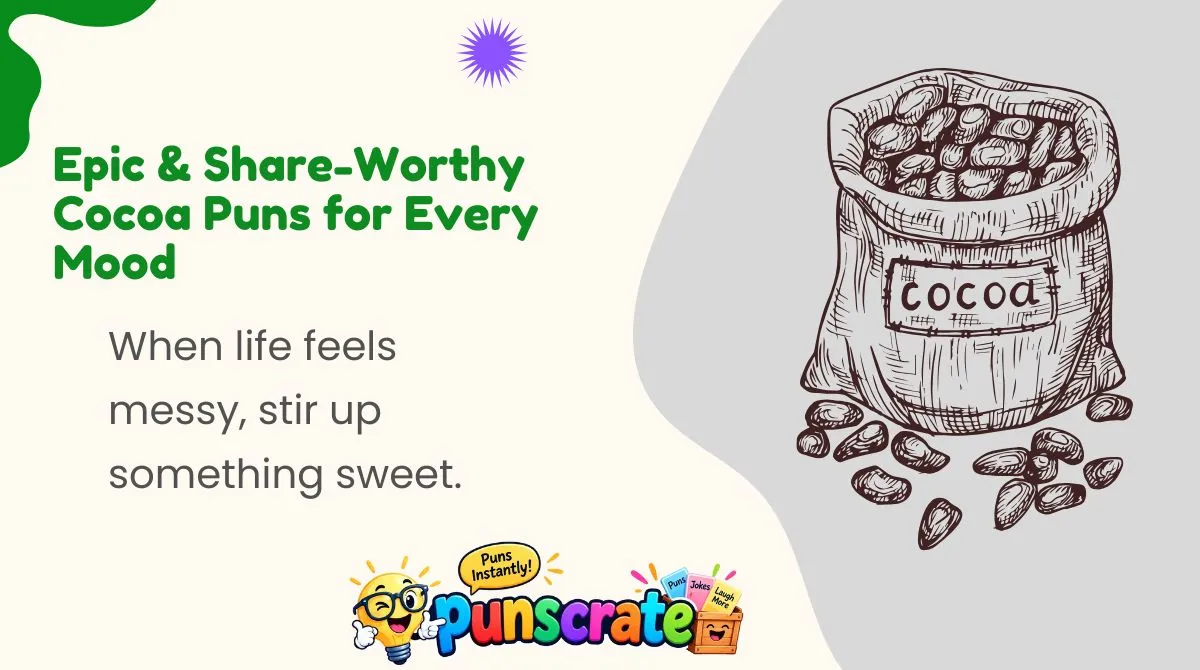 epic-and-share-worthy-cocoa-puns-for-every-mood Epic & Share-Worthy Cocoa Puns for Every Mood