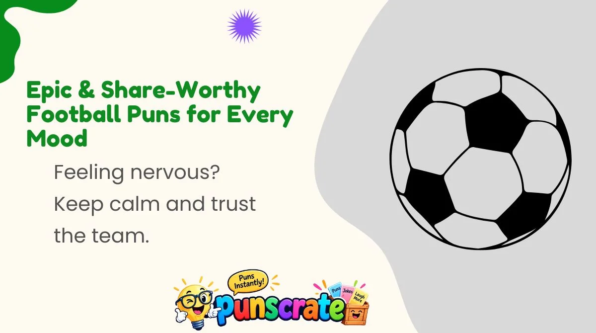 Epic & Share-Worthy Football Puns for Every Mood 