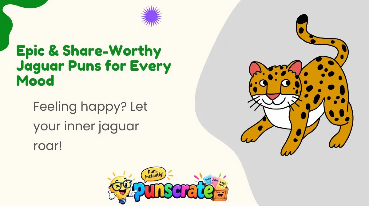 Epic & Share-Worthy Jaguar Puns for Every Mood