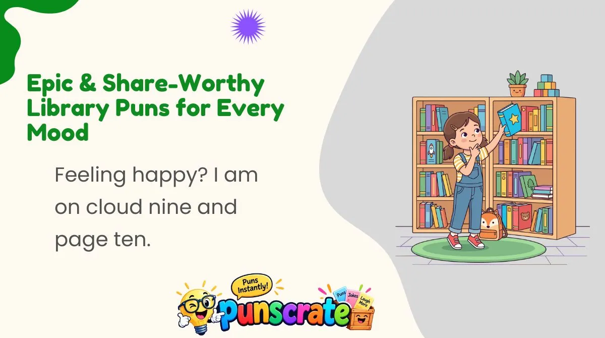 Epic & Share-Worthy Library Puns for Every Mood