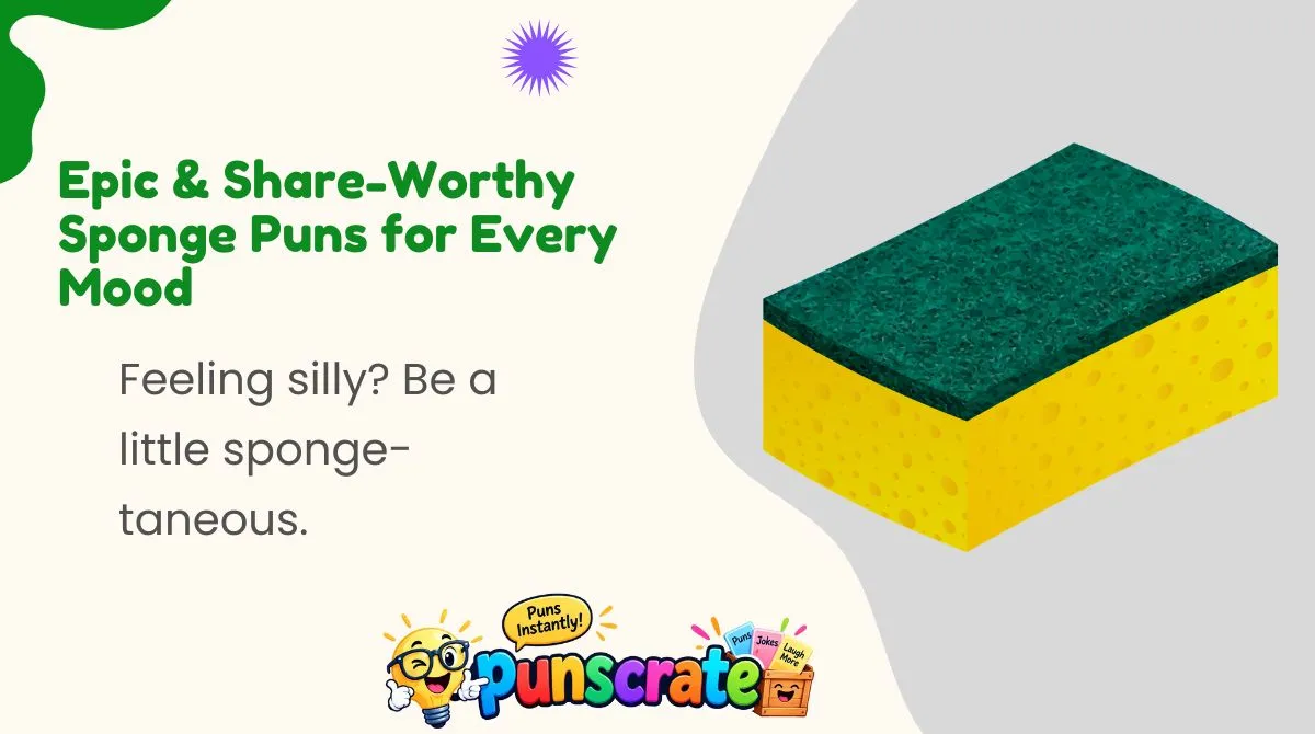 epic-and-share-worthy-sponge-puns-for-every-mood Epic & Share-Worthy Sponge Puns for Every Mood