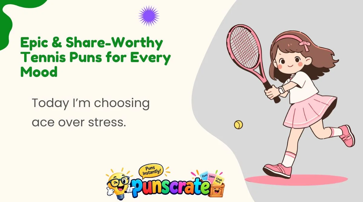 epic-and-share-worthy-tennis-puns-for-every-mood Epic & Share-Worthy Tennis Puns for Every Mood