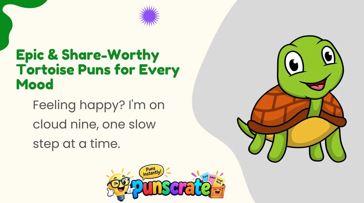 epic-and-share-worthy-tortoise-puns-for-every-mood Epic & Share-Worthy Tortoise Puns for Every Mood
