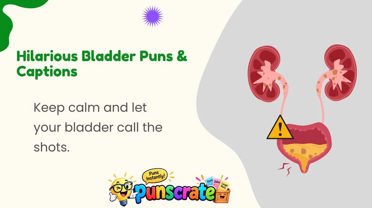 hilarious-bladder-puns-and-captions Hilarious Bladder Puns & Captions