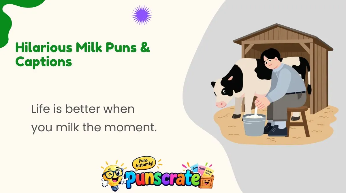 hilarious-milk-puns-and-captions Hilarious Milk Puns & Captions