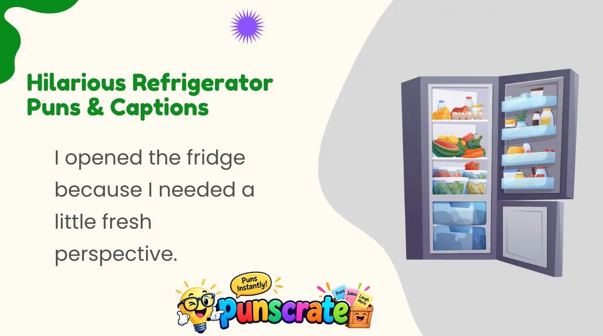 hilarious-refrigerator-puns-and-captions Hilarious Refrigerator Puns & Captions