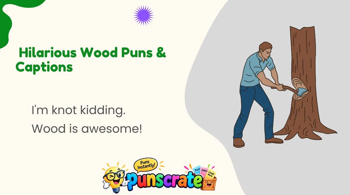 hilarious-wood-puns-and-captions Hilarious Wood Puns & Captions