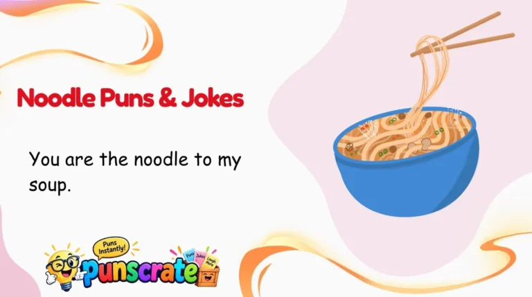 Noodle Puns & Jokes