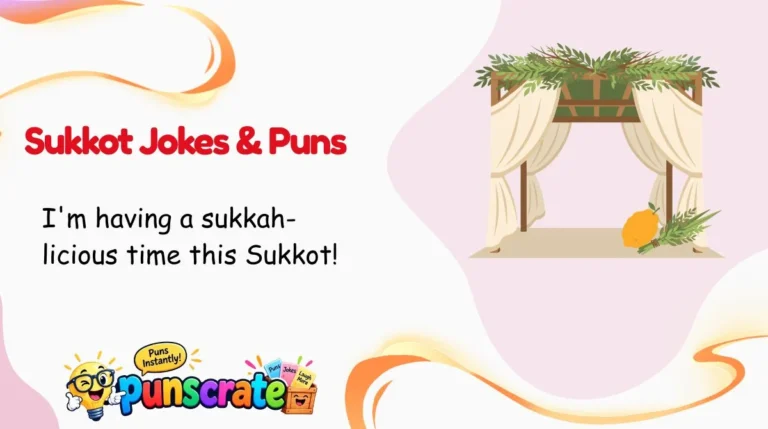 Sukkot Jokes & Puns
