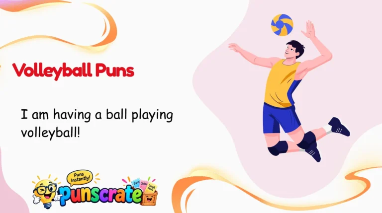 Volleyball Puns