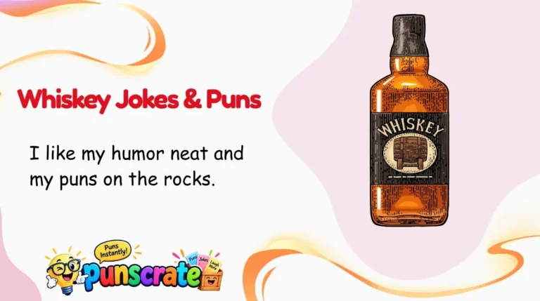 Whiskey Jokes & Puns